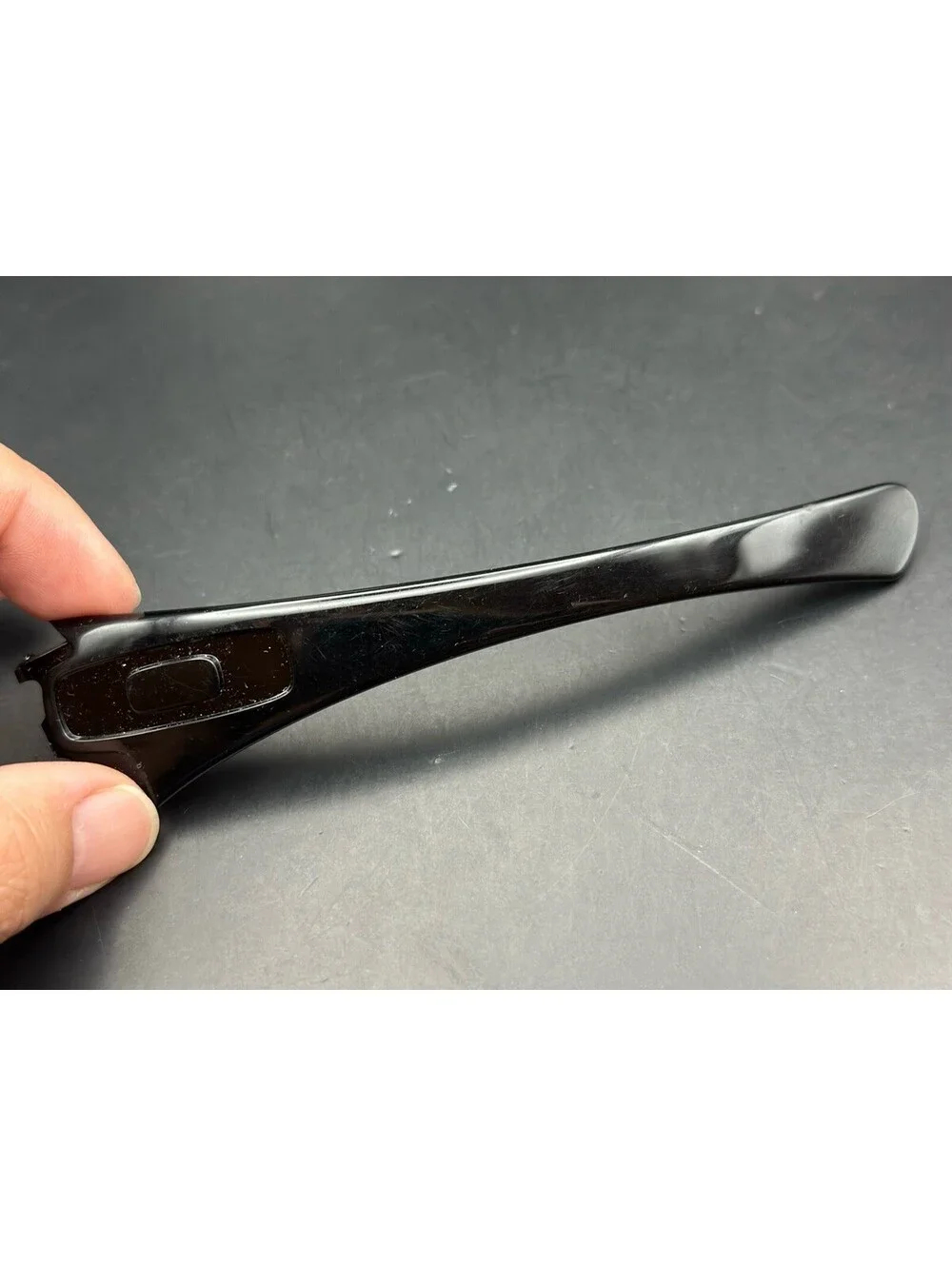 Oakley Hijinx Bruce Irons Polished Black OEM Left Replacement Arm 03-590
